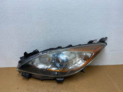 2010 - 2013 Mazda 3 Halogen Left Driver Halogen Headlight AE0375 DW0