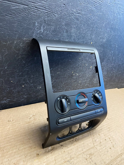 2004 to 2008 Ford F150 Radio Climate Dash Bezel Surround Black AF2230 DW2