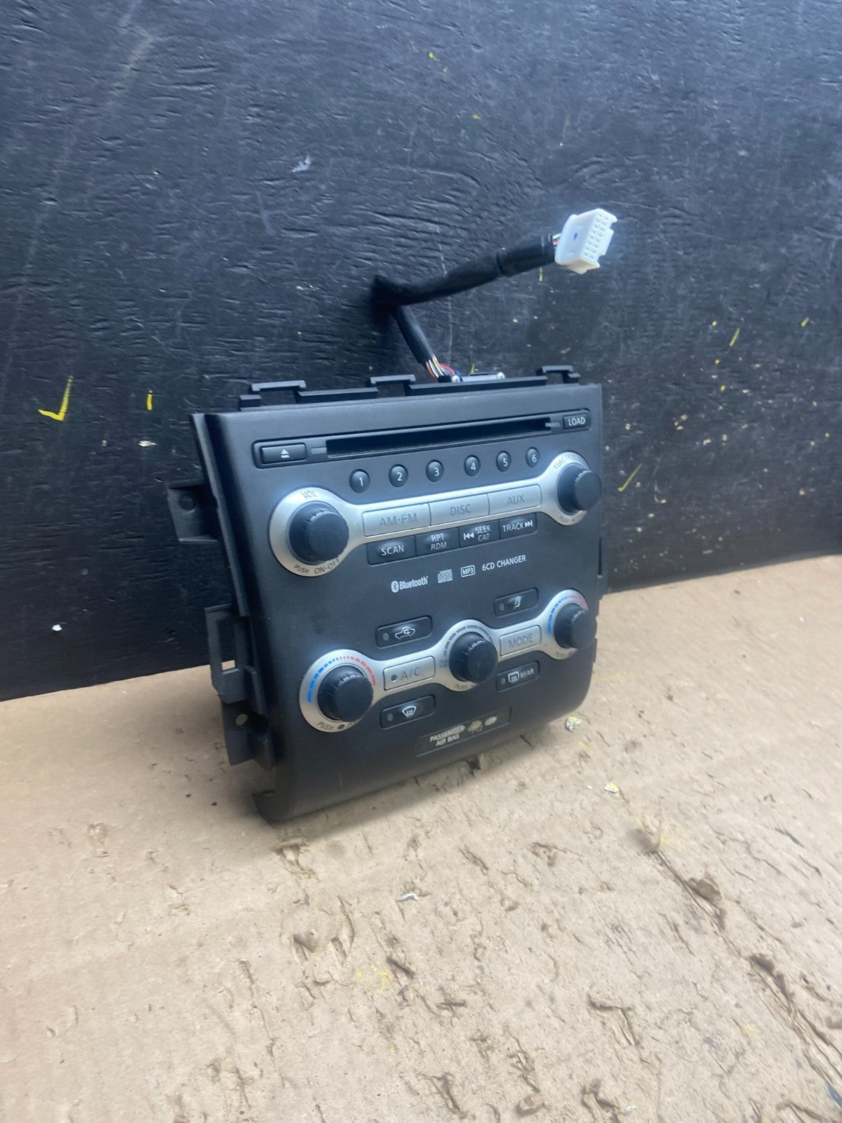 2009 2010 Nissan Maxima Radio Panel Climate Control Bezel Trim OEM T8974 DG1
