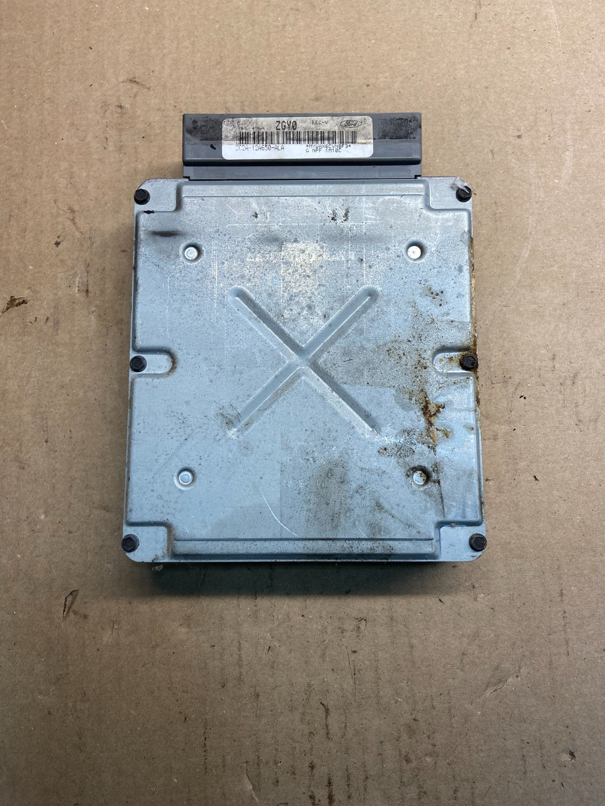 2002 Ford Van E150 E250 5.4L Engine Control Module ECU 2C2A-12A650-ALA ac0596 DG1