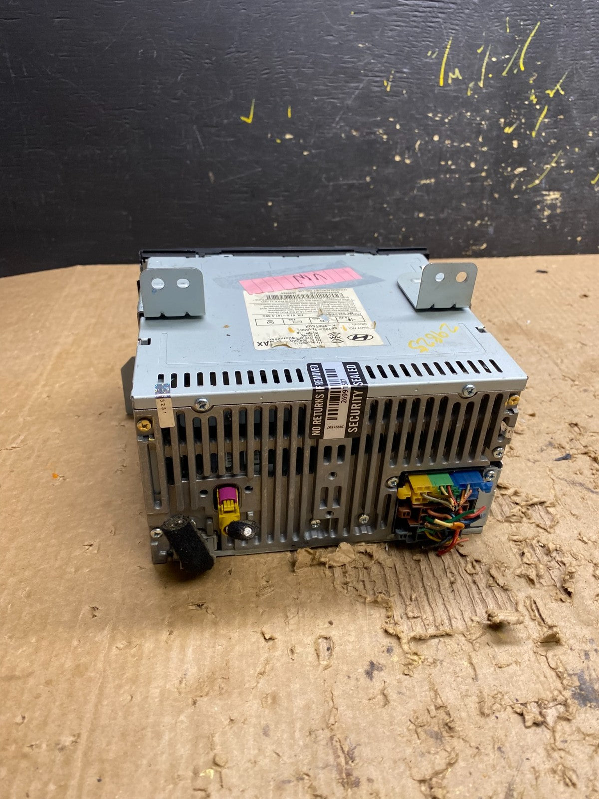 2006 to 2009 Hyundai Azera Audio Equipment Radio Receiver Z9825 DG4