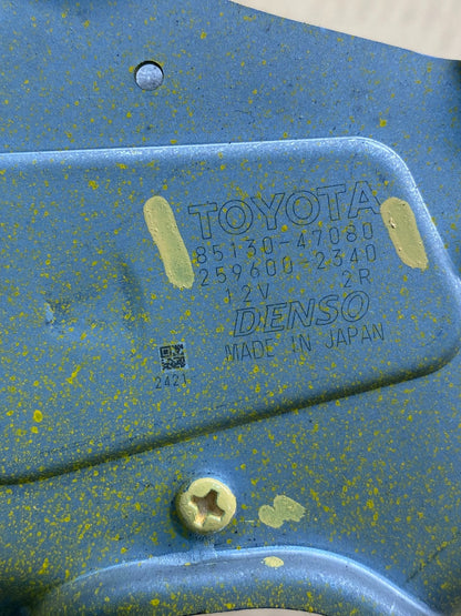 2012 to 2017 Toyota Prius V Rear Wiper Windshield Motor AD5020 DG6