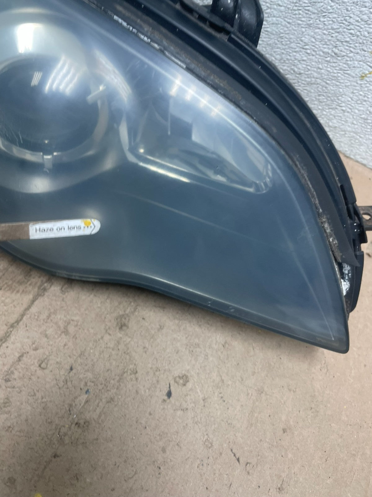 2006 to 2007 Subaru Legacy Right Passenger RH Side Black Headlight Q5239 DW5