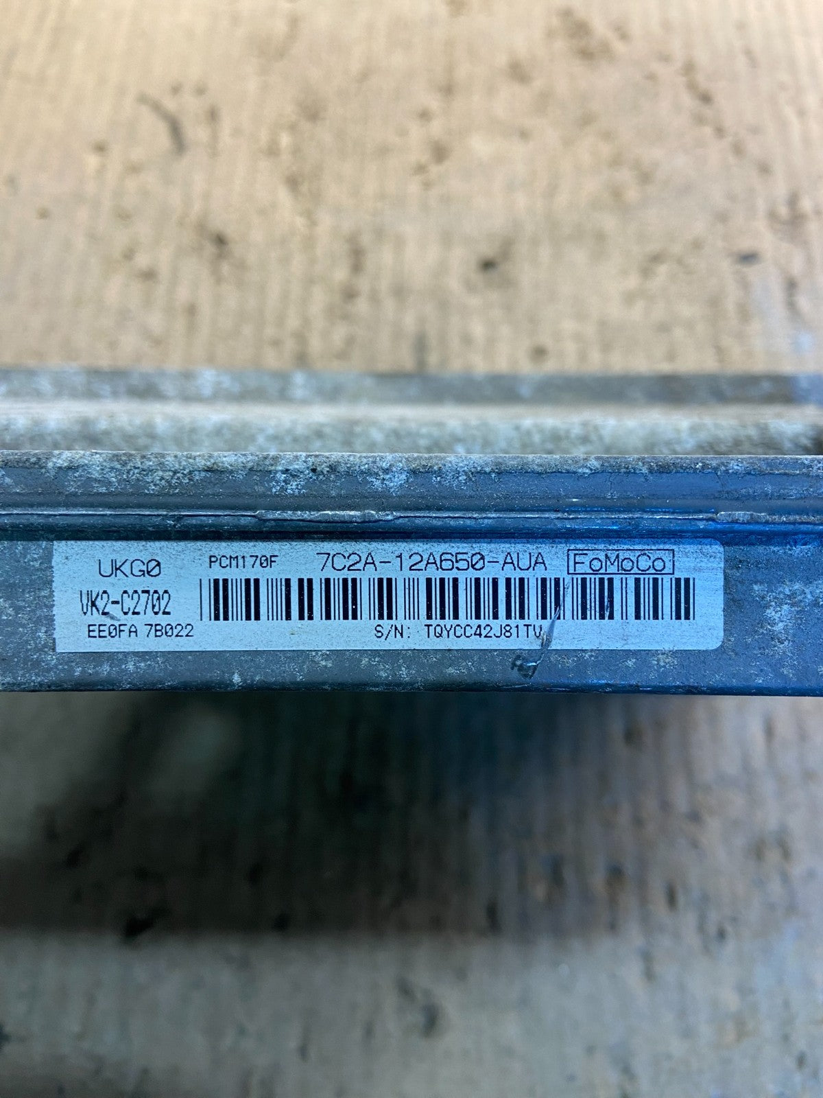 2007-2008 Ford E150 ECM ECU Engine Computer Module 7c2a-12a650-aua OEM z0828 DG3