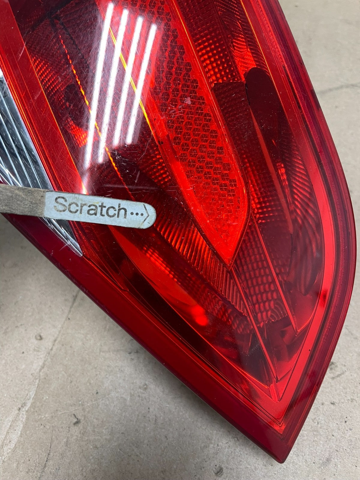 2009 2010 2011 2012 Audi A4 Sedan Left Driver Side Inner Tail Light Oem Q4618 DW5