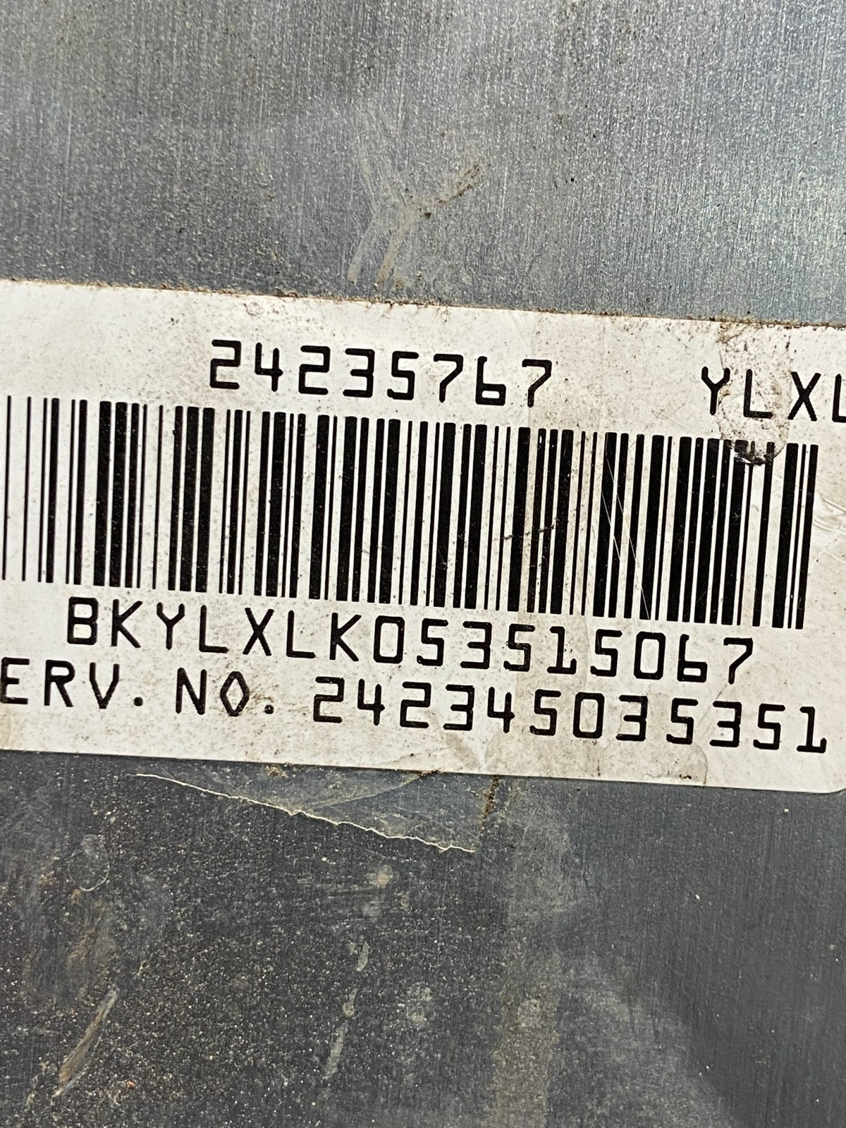 2006 to 2011 Chevrolet HHR TCM TCU Transmission Computer 24235767 AE2340 DG2