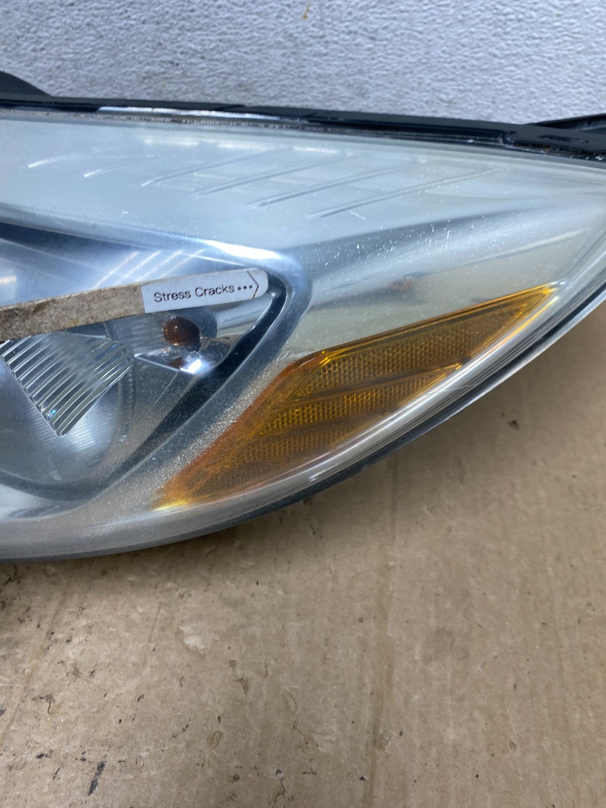 2012 2013 2014 Ford Focus Left Driver Lh Side Halogen Headlight AG2204 DW4