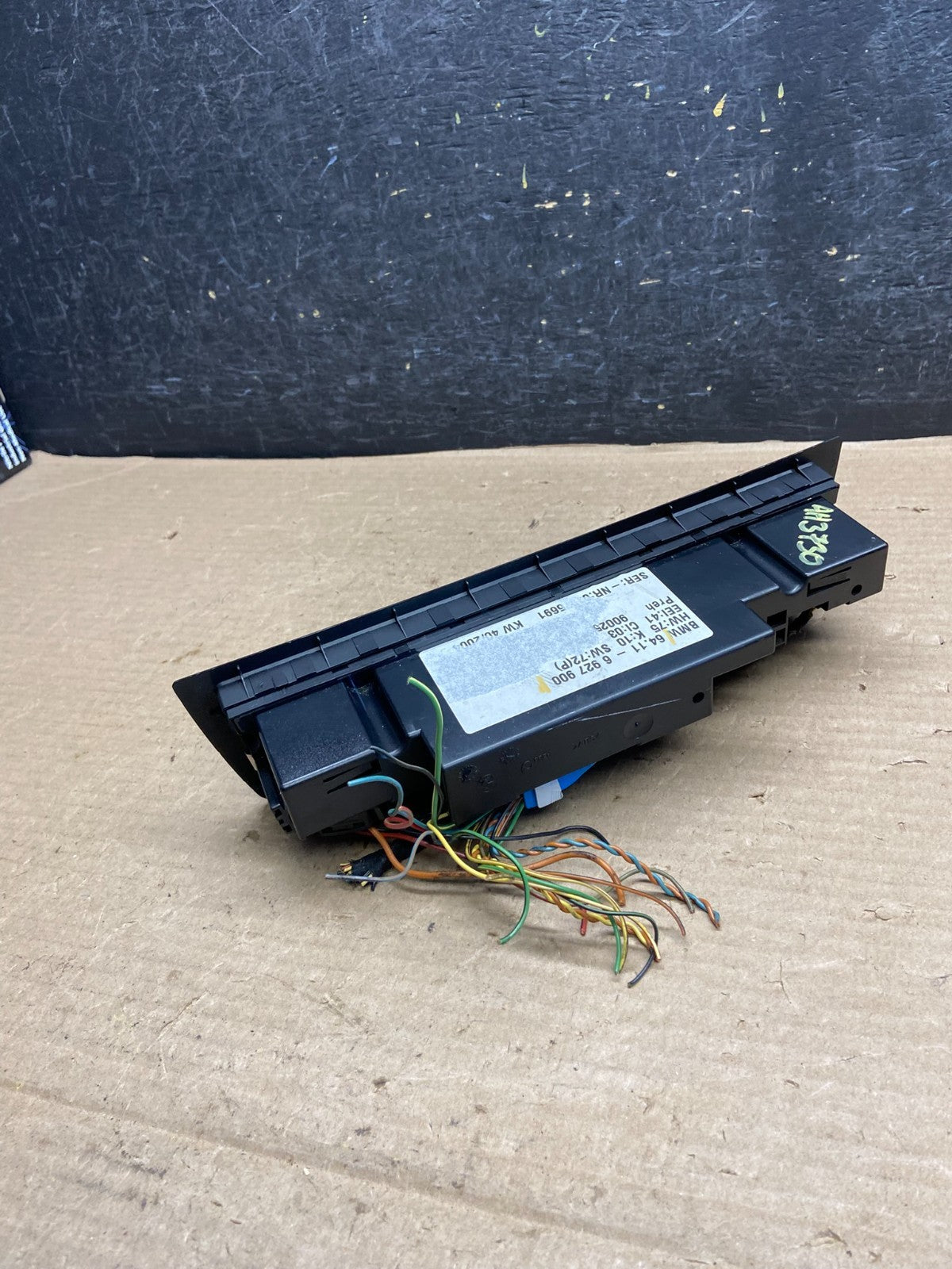 2001-2006 Bmw X5 E53 AC Heater Climate Control Temperature Panel Trim AH3730 DG4