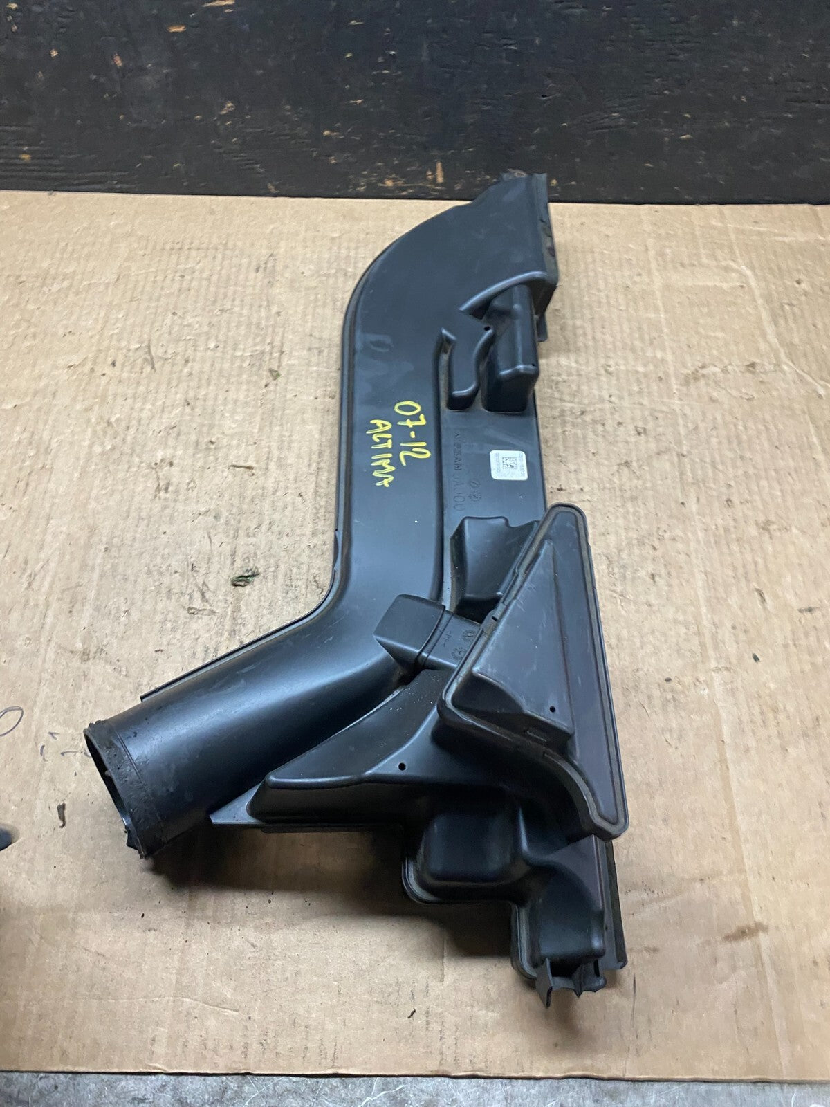 2007 to 2013 Nissan Altima 2.5L Air Duct Tube Resonator 16554-JA000 OEM O3190 DG7