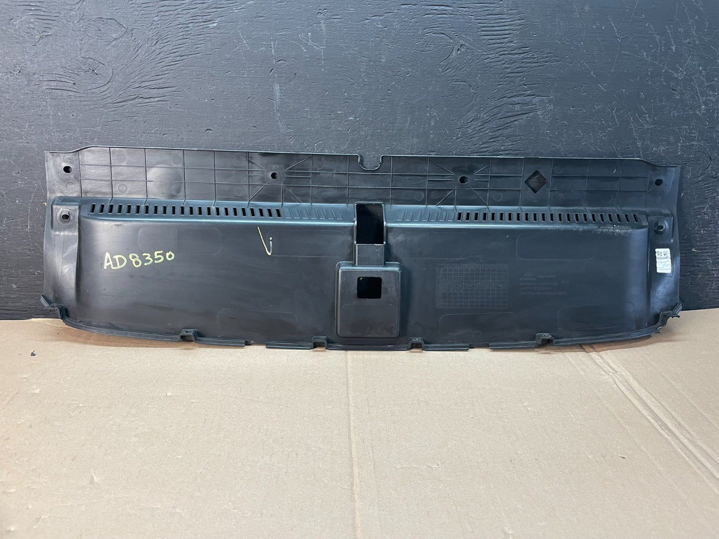 2019 to 2021 Hyundai Tucson Front Bumper Radiator Support Cover AD8350 DG4