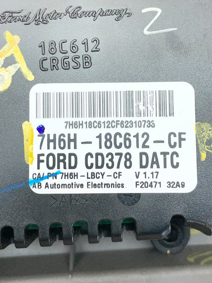 2007 2008 2009 Lincoln Mkz Hvac Climate Control Panel ag9942 DG7