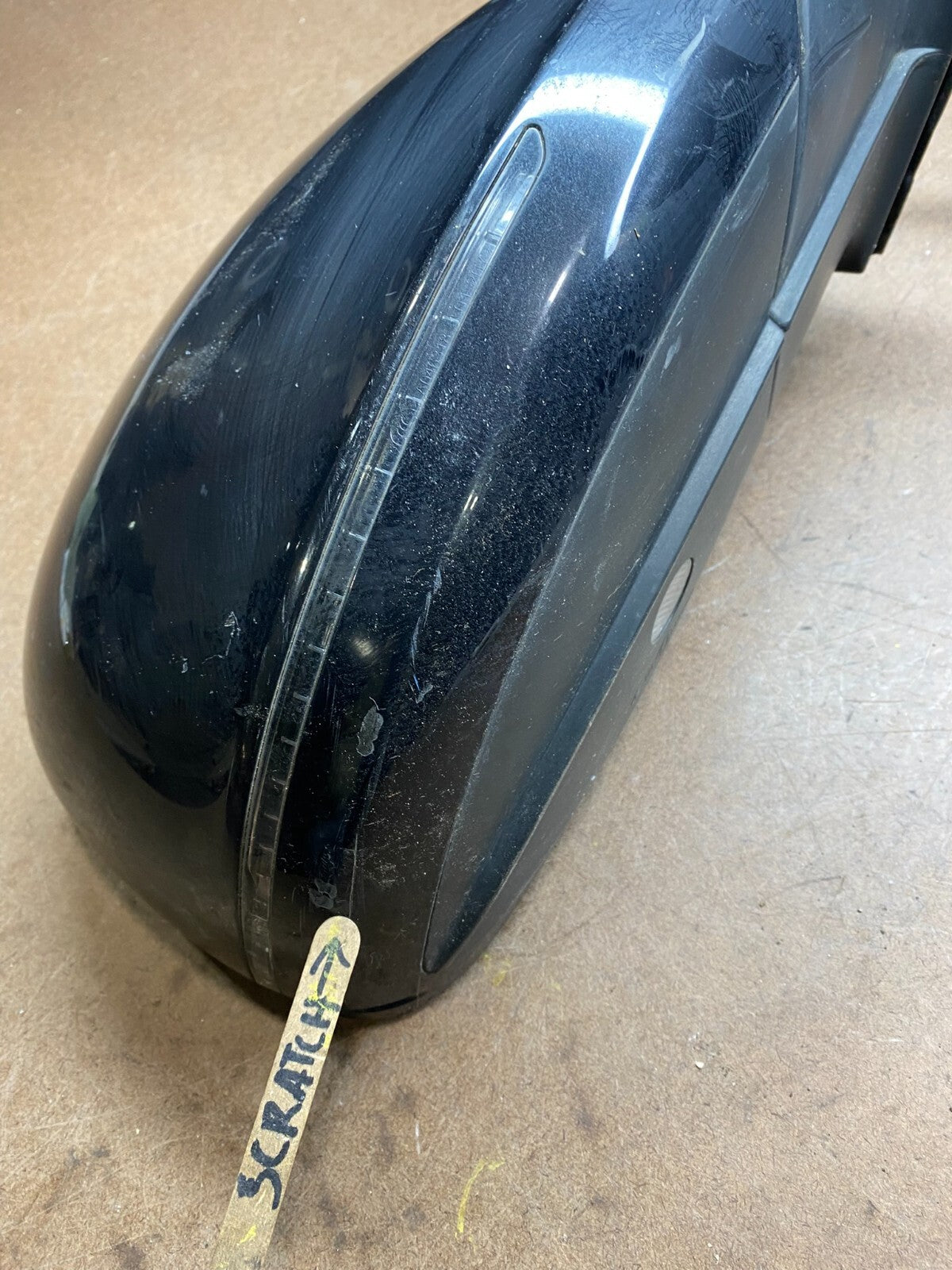 2007 to 2009 Audi Q7 Right Passenger Blind Spot Door View Power Mirror G10998