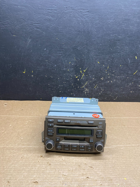 2006 to 2008 Hyundai Azera Audio Equipment Radio Receiver W0362 PS0