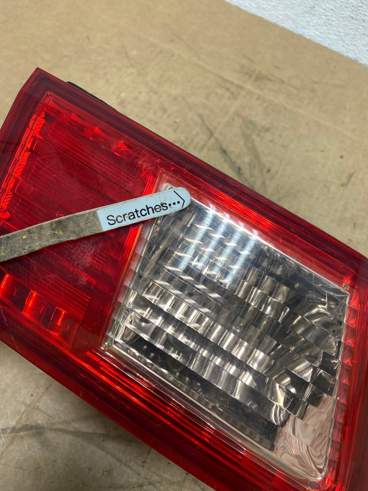 2009-2010 Acura TSX Left Driver LH Side Inner Tail Light AD6282 LK3