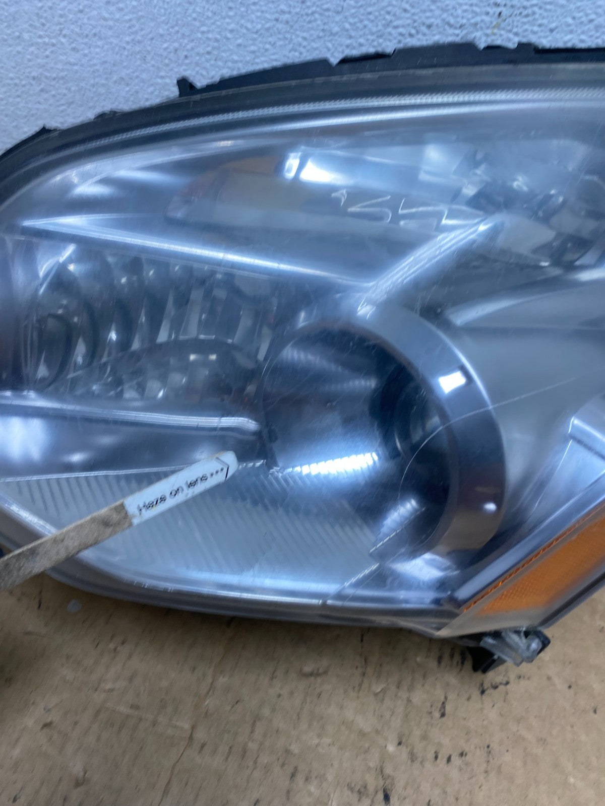 2007 2008 Nissan Maxima Left Driver LH Headlight Halogen DEPO AD4643 DW4