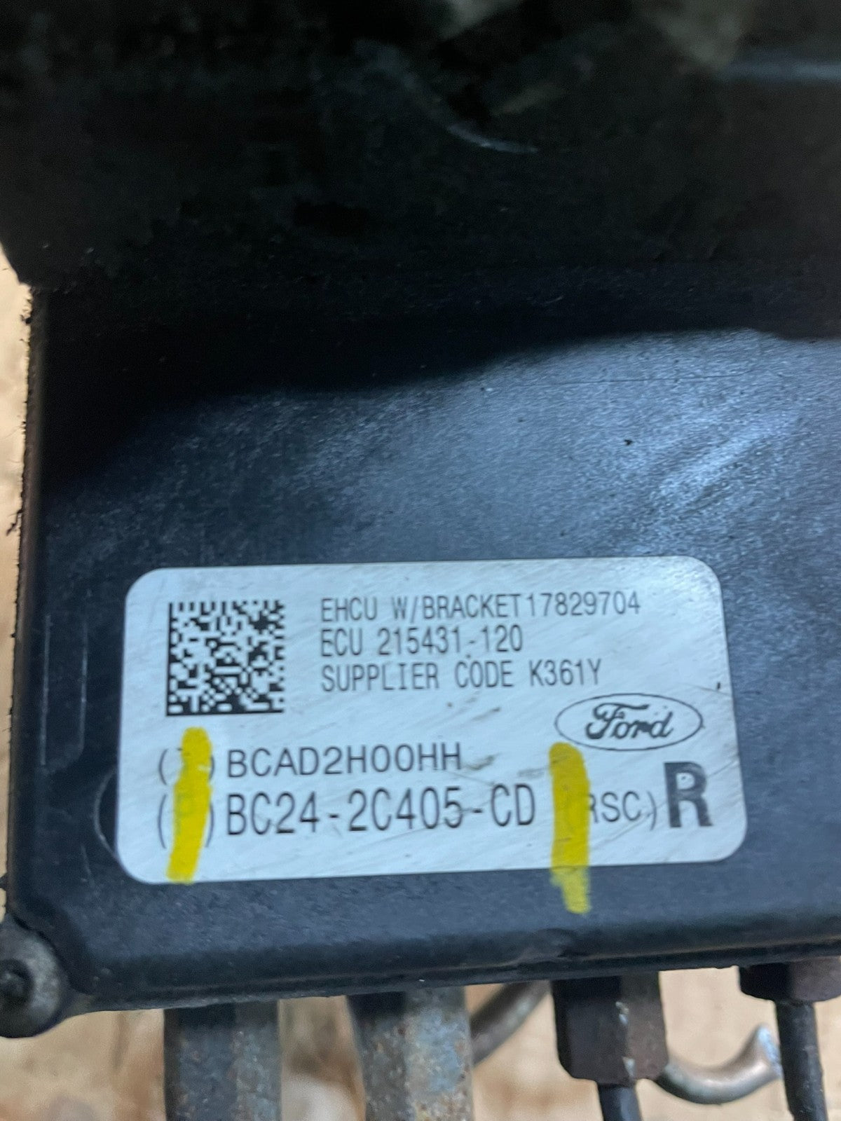 2011 - 2014 Ford E250 E350 Van  ABS Anti Lock Brake Pump Module Oem x1022 DG6
