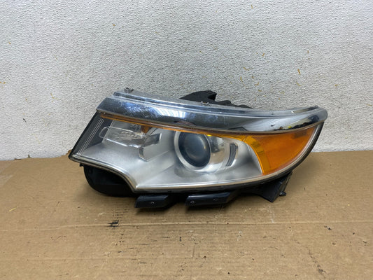 2011 to 2014 Ford Edge Front Left Driver Side Headlight Halogen AH8094 DW0
