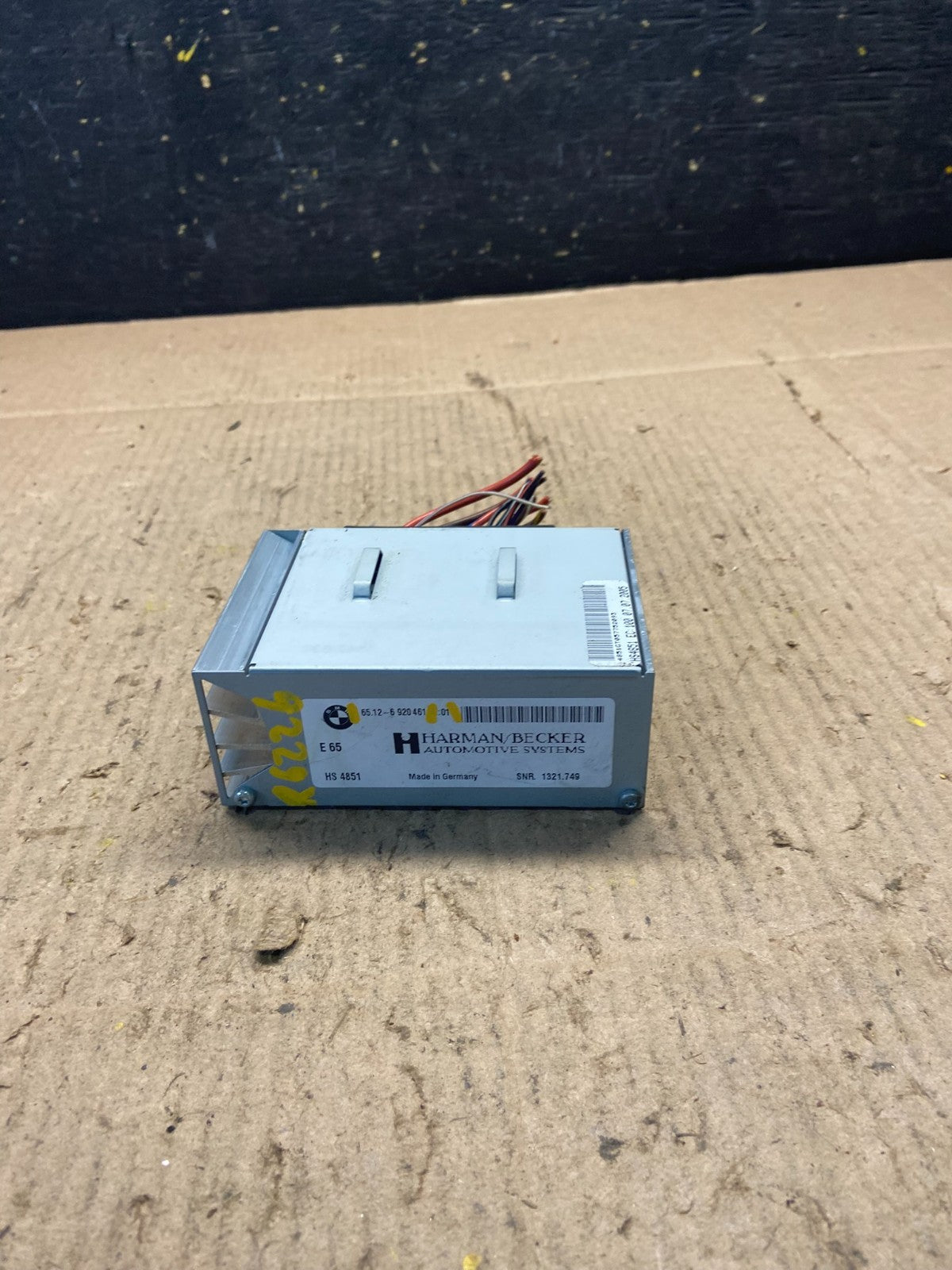 2012 to 2010 Bmw Harman Becker Stereo Audio Amplifier Amp Oem R6226 DG1