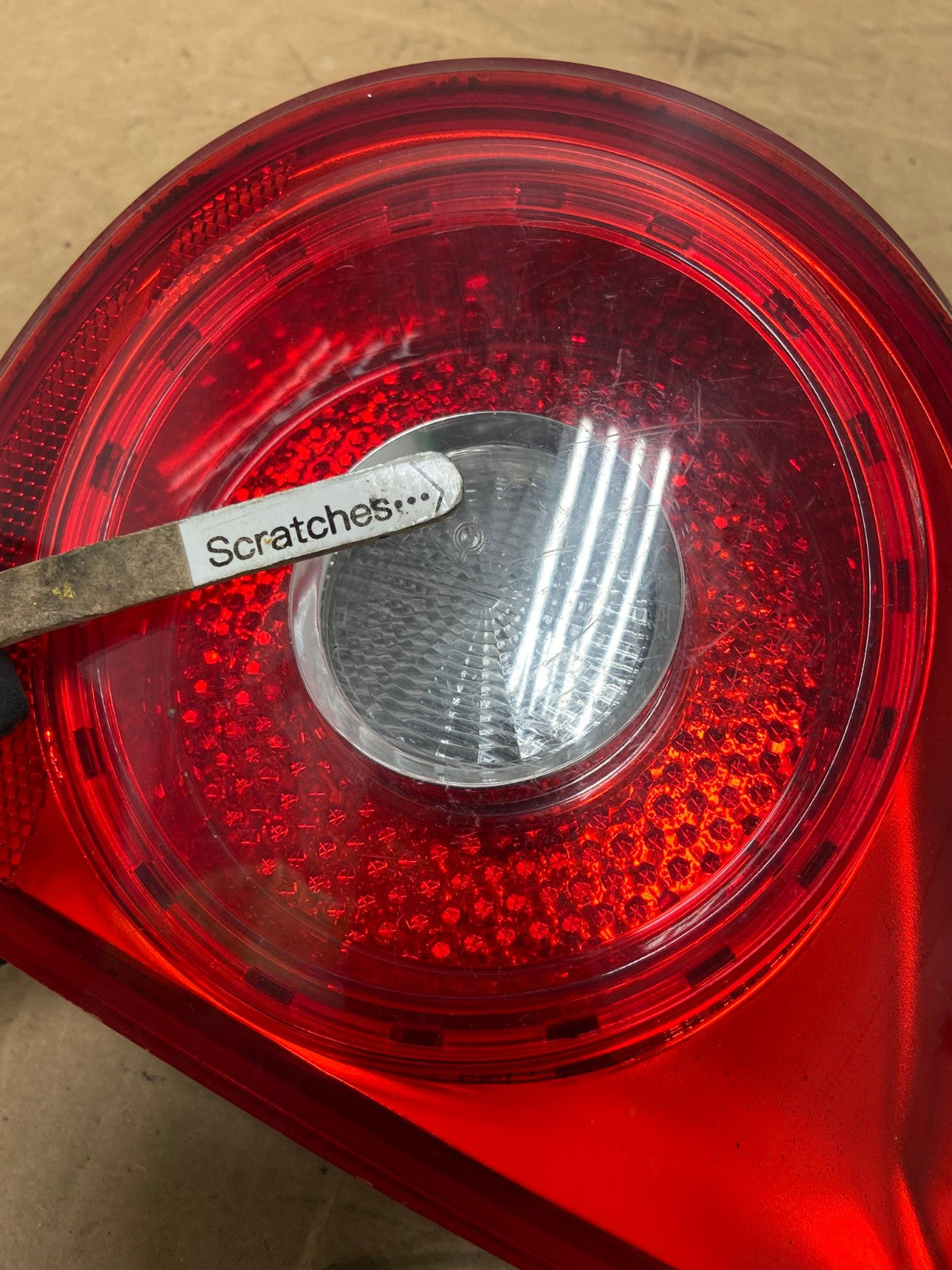2006-2009 Volkswagen Golf Right Passenger Rh Tail Light Inner Trunk AD6280 LK3