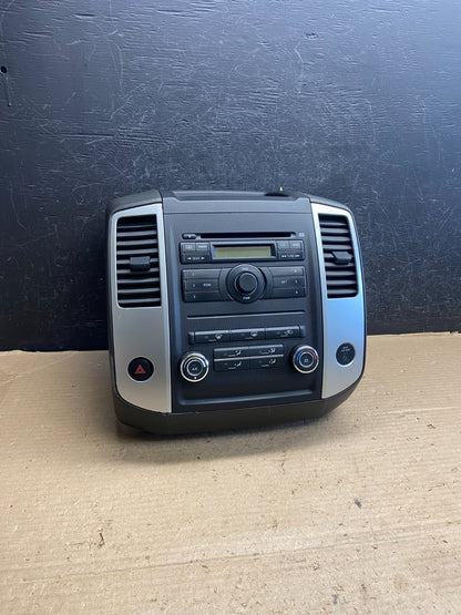 2009-2012 Nissan Frontier Xterra Radio Climate Control Bezel Center AH5478 DW0