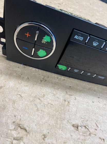 2007 to 2011 Cadillac Escalade AC Heater Climate Control Panel AG8403 DG1