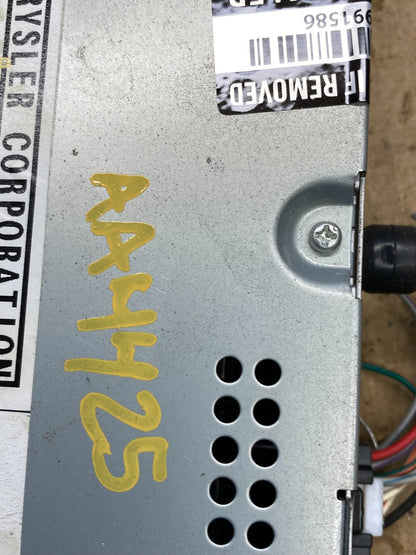 2008 to 2012 Chrysler Town Country DVD Player Receiver OEM AA4425 DG6