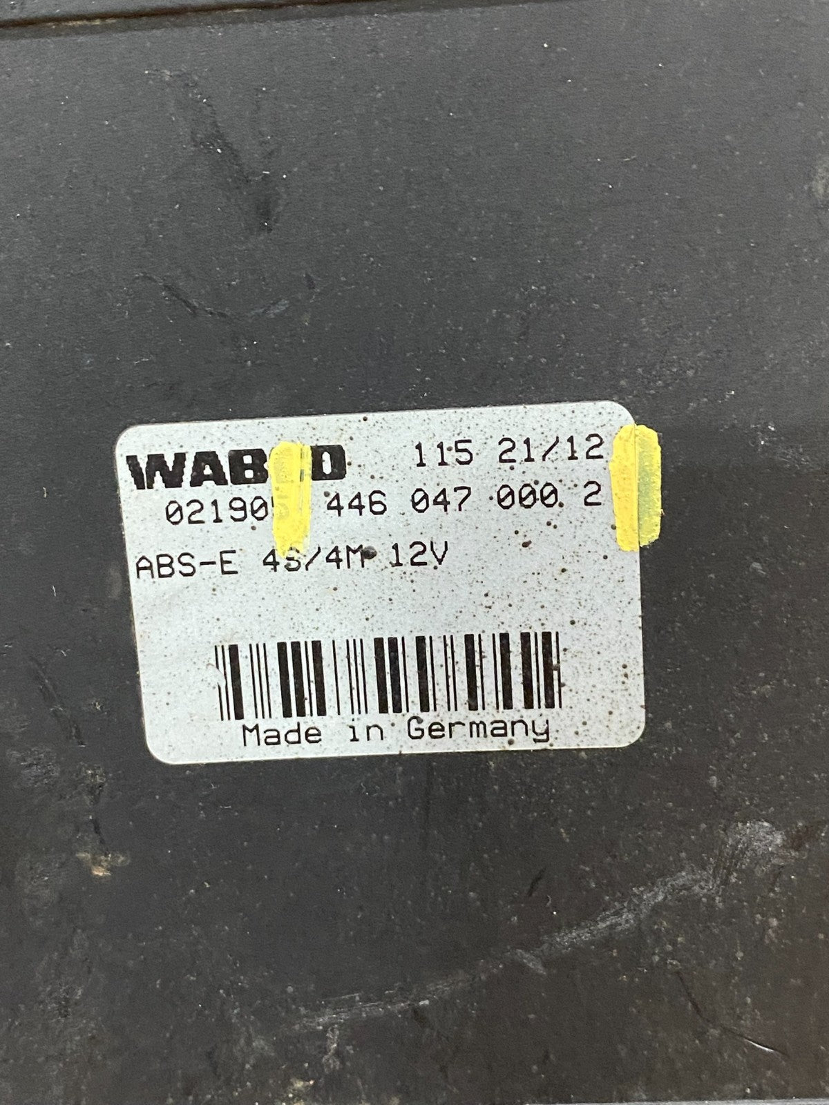 Wabco ABS Pump Hydraulic W/ Module P/N 4460470002 AA3316 DG6