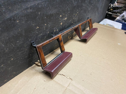 1991 to 1993 Chrysler New Yorker instrument cluster wood grain bezel U0041 PS2