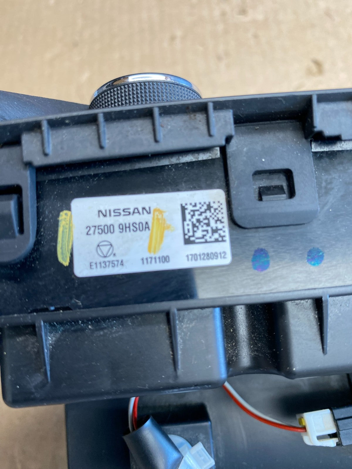 2013 2014 2015 Nissan Altima A/C Temperature Climate Control AC6431 DG4