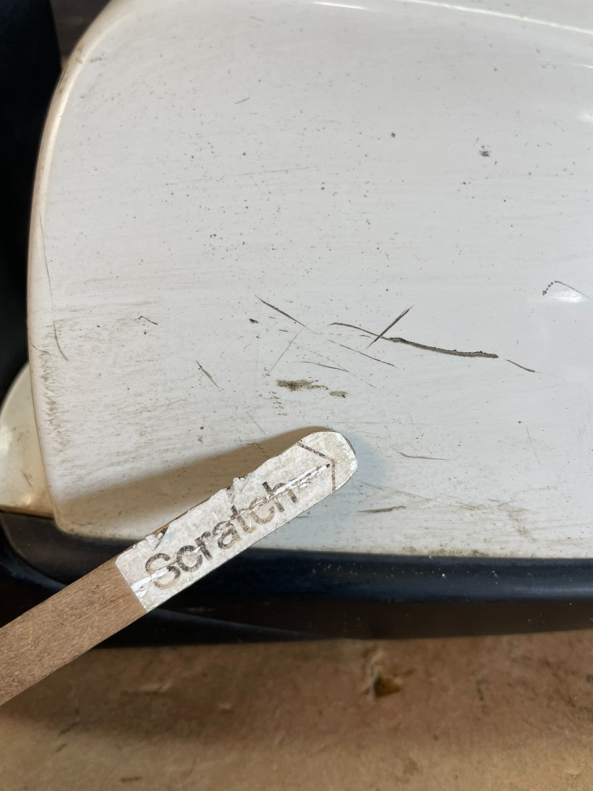 2011 to 2013 BMW F10 5 Series Left Side Door Mirror Side View AE1037 DW6