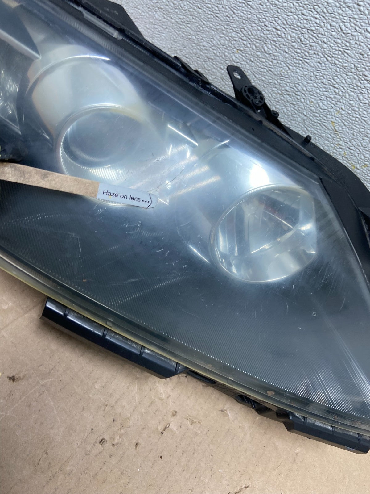 Halogen 2007 to 2009 Mazda CX-7 Right Passenger RH Side Headlight Oem AB5042 DW4