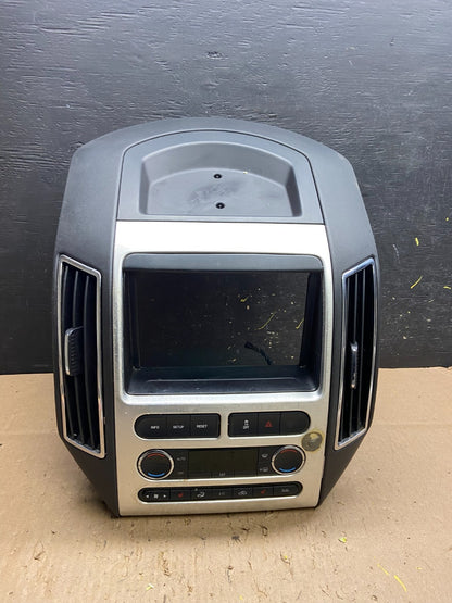 2007 - 2010 Ford Edge Heater Climate Control Radio Control Dash Bezel af2584 DG0