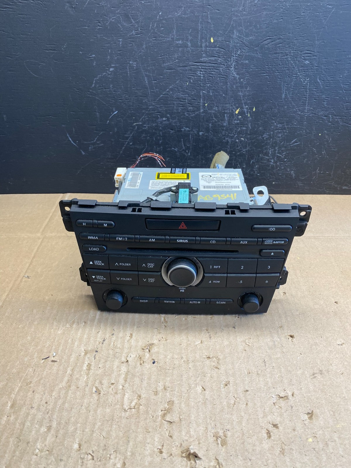 2010 Mazda CX-7 Audio Equipment Radio Receiver Am-fm-cd Single ab9541 DG0