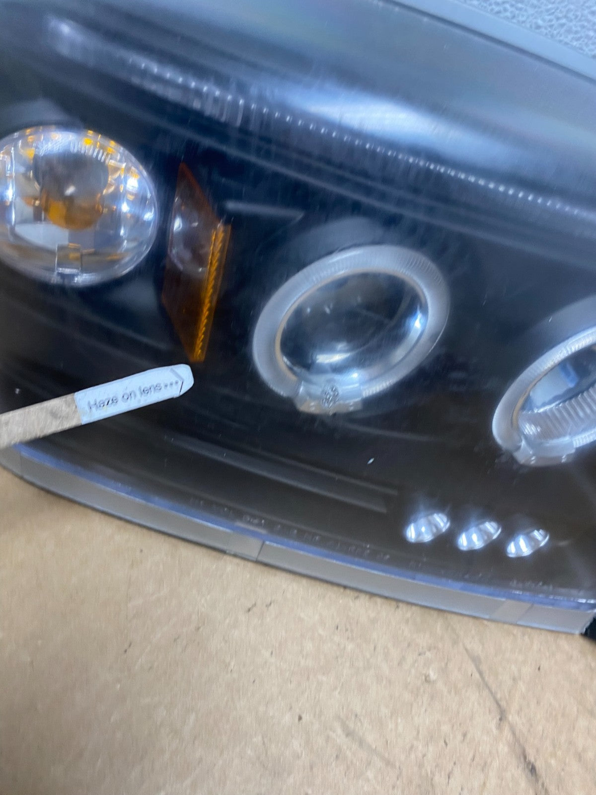 2005 to 2007 Dodge Dakota Left+Right LED Black Headlights AD6067 DG5