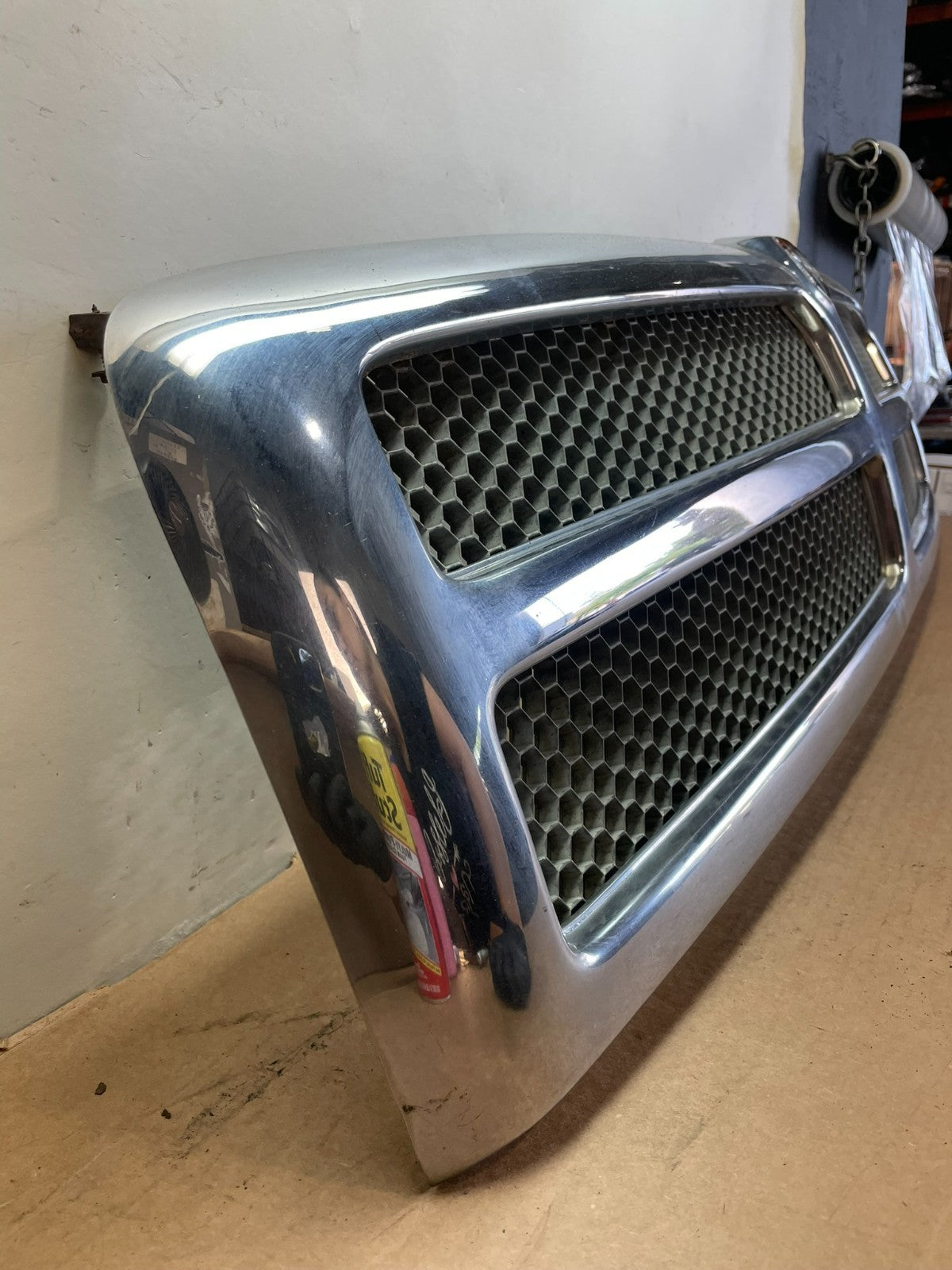 1994 to 2001 Dodge Ram 1500 Upper Front Chrome Grill Grille AF8764 DG2