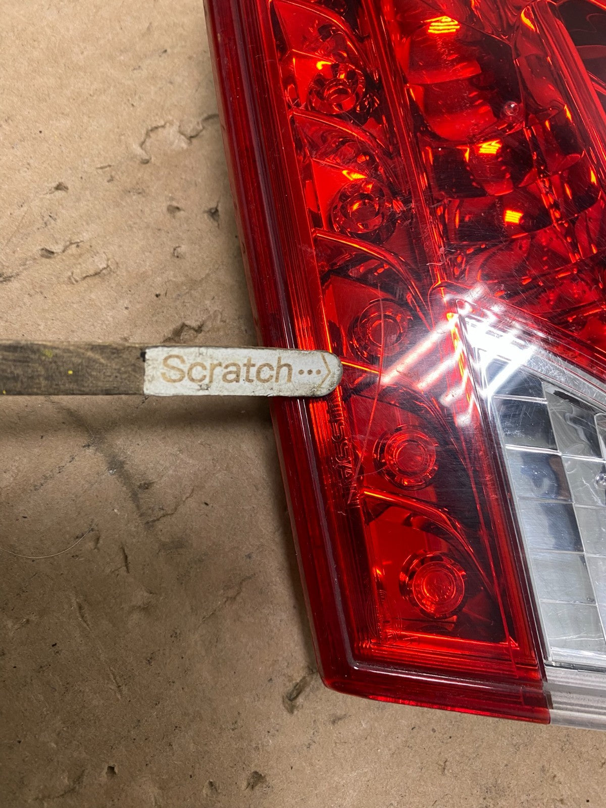 2013 2014 2015 Nissan Sentra Led Right Passenger Inner Tail Light Oem U8610 DW3