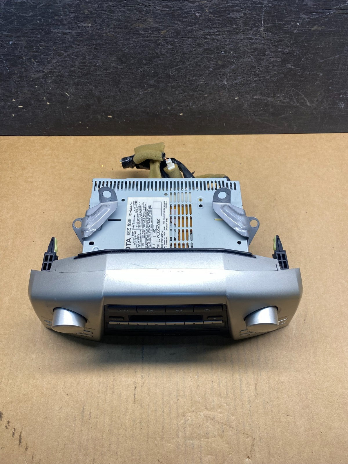 2006 Lexus RX400h Radio Casette AM-FM CD Player ah4984 DG4