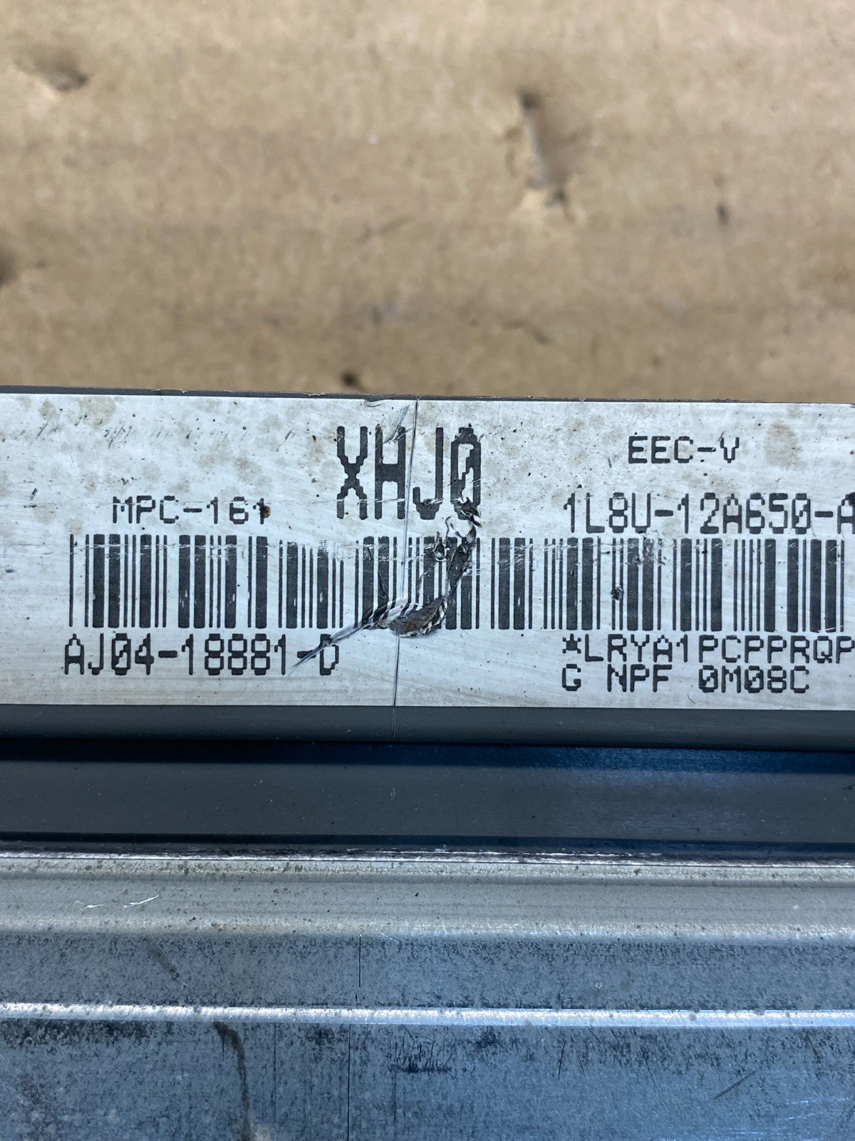 2001 Ford Escape Engine Control Unit ECU Computer 1l8u-12a650-aa AF0023 DG2