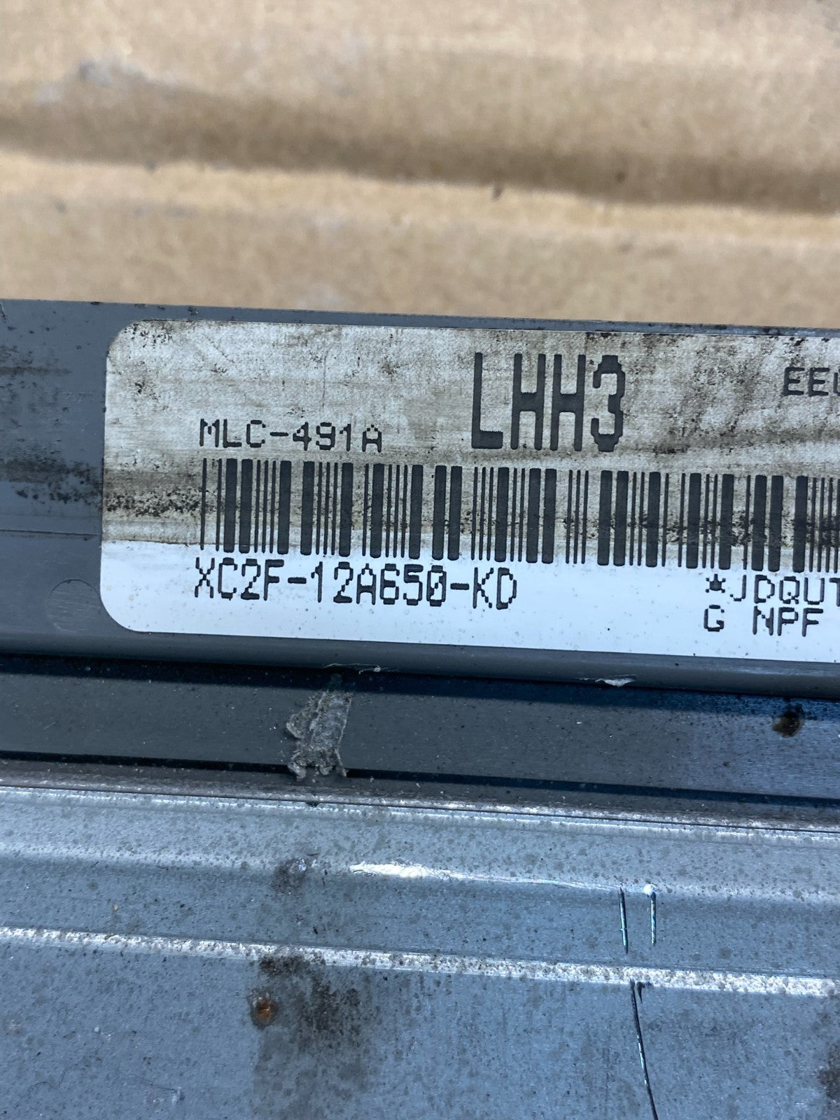 1999 Ford Van E150 E250 4.2L Engine Computer Ecm Ecu xc2f-12a650-kd AE8075 DW2
