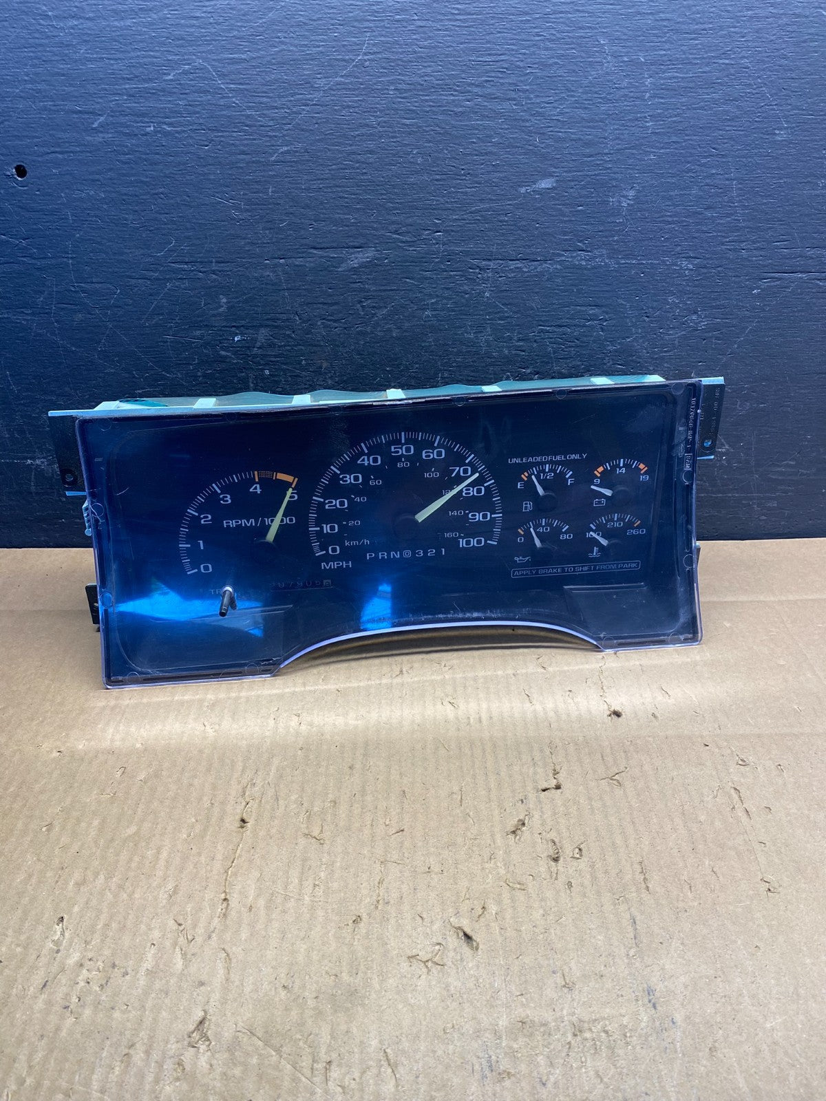 1995-1999 Silverado/Sierra/Yukon/Tahoe Speedometer Instrument Cluster AD1631 DG0