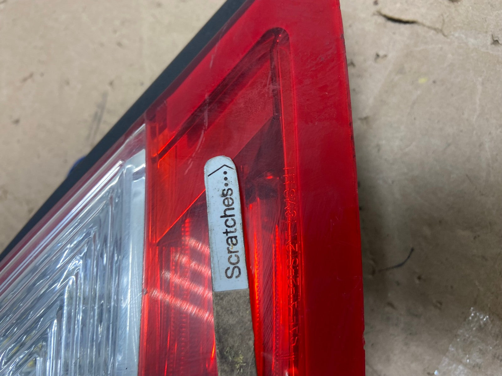 2013 2014 2015 2016 Lincoln Mks Left Driver LH Side Tail Light AE6096 LK3
