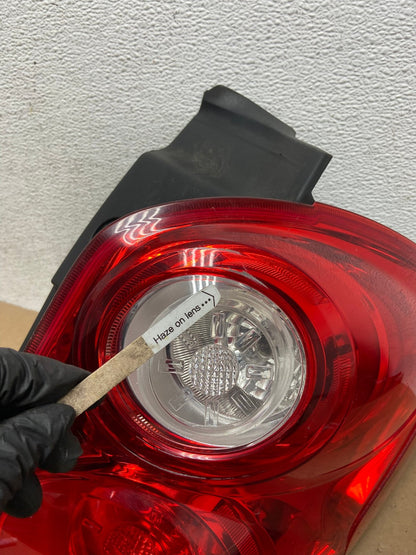 2010 to 2015 Chevrolet Equinox Right Passenger Rh Side Tail Light AD7780 LK5