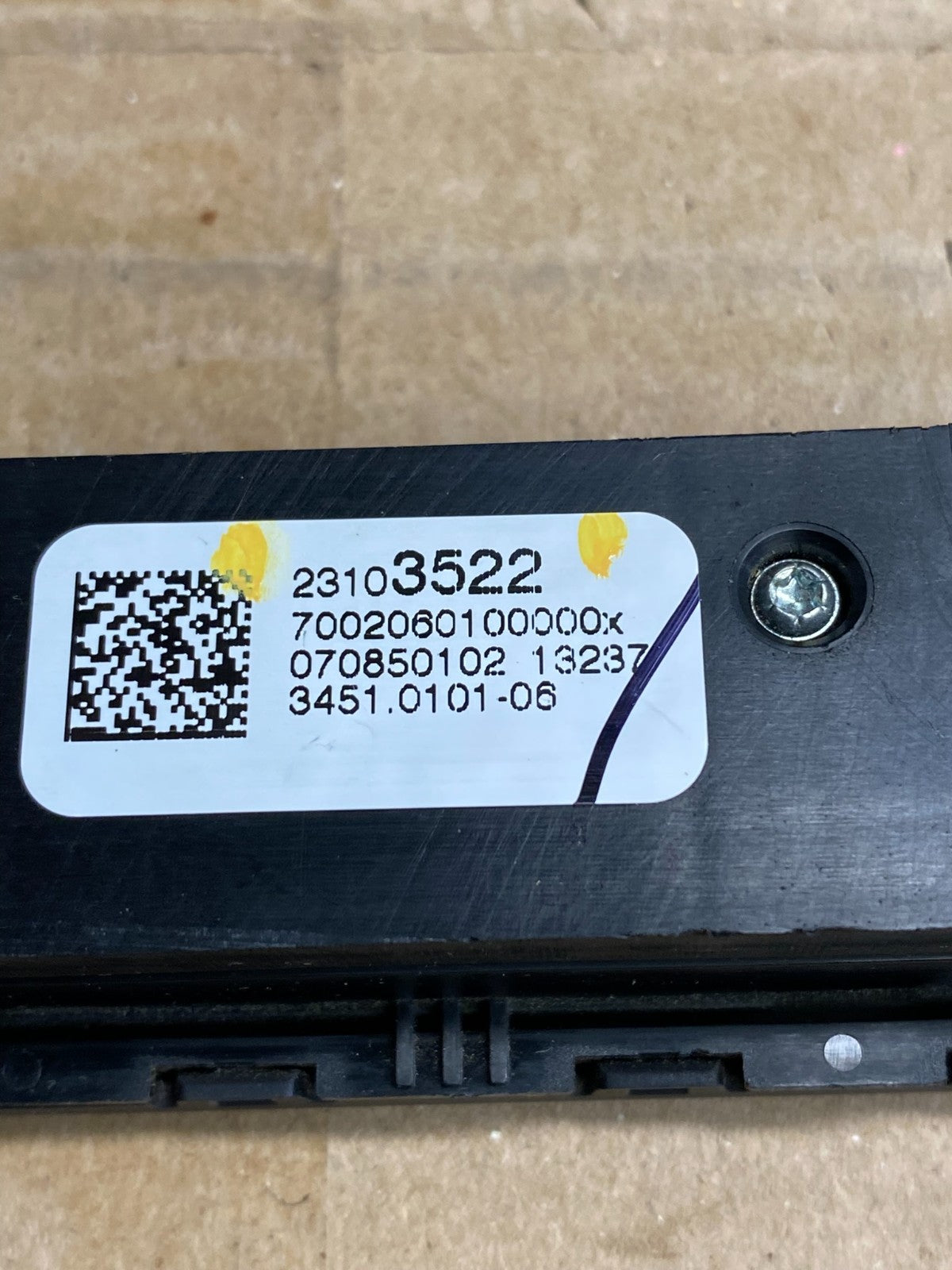 2013 - 2017 Buick Enclave Center Dash Hazard Waring Multi Switch AG6278 DG4