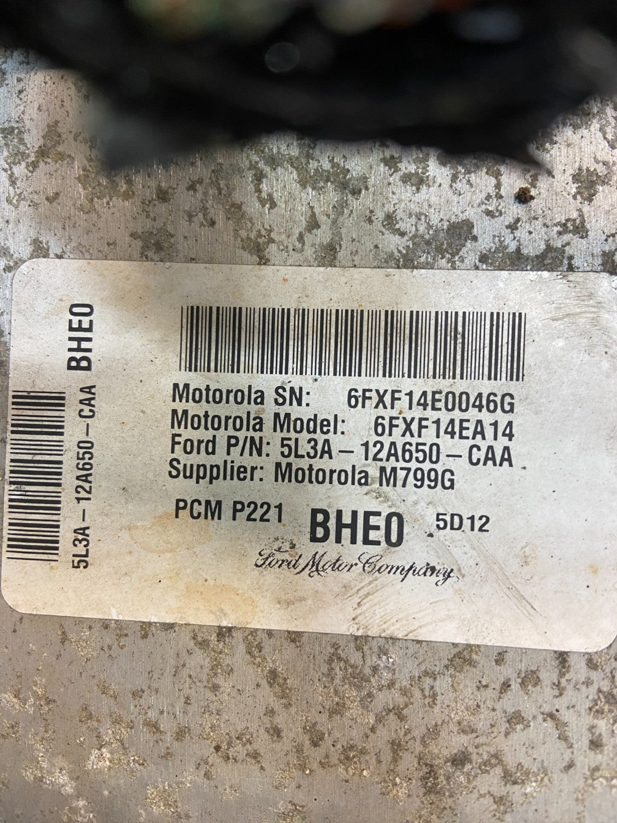 2005 Ford F-150 F150 5.4L Engine Control Unit ECU Computer Module Y4137 DG4