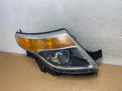 2011 to 2015 Ford Explorer Right Passenger Halogen Headlight AI3456 DW1