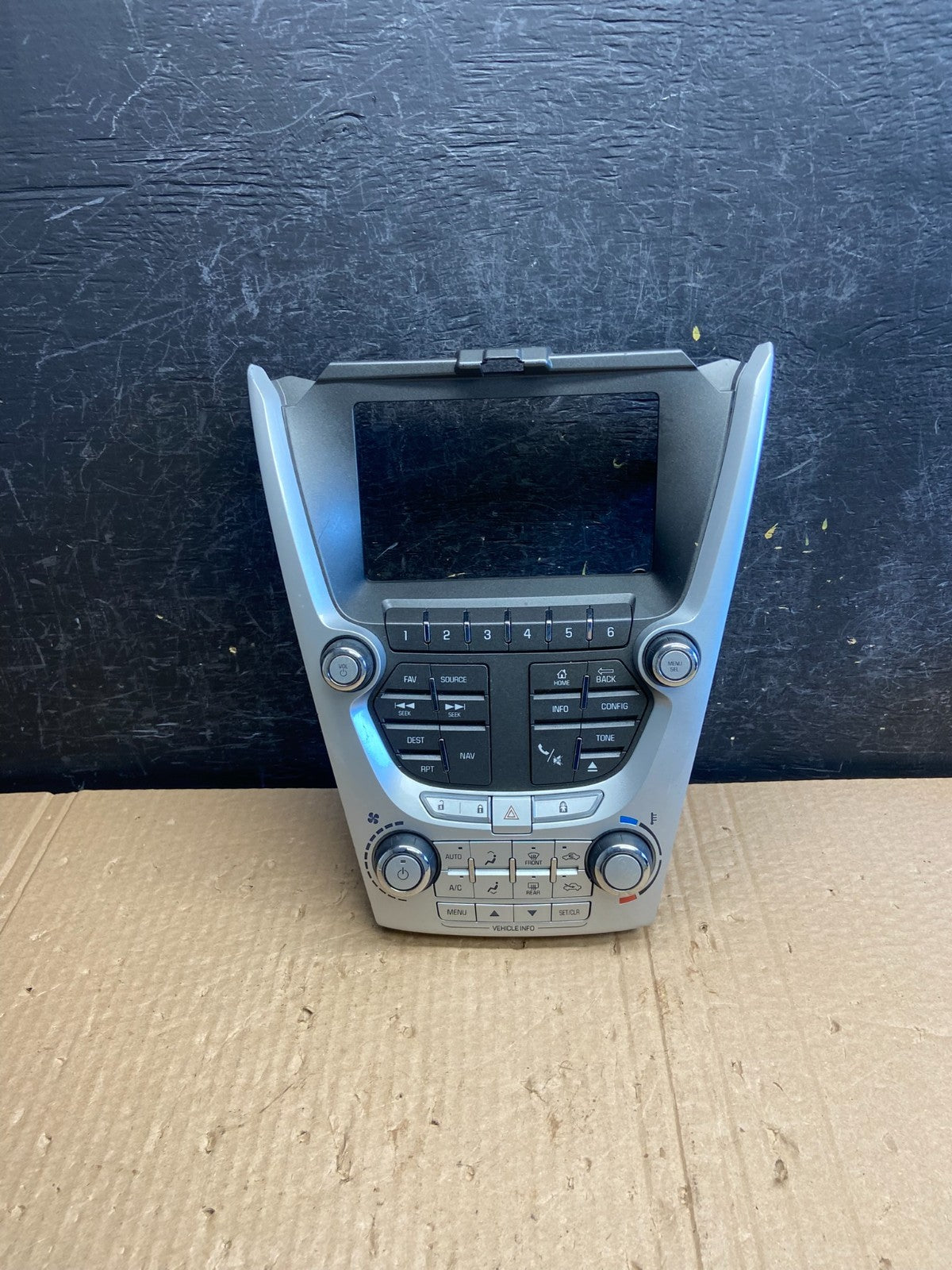 2016-2017 Chevy Equinox Terrain Radio Face Climate Control Panel Bezel AF6351 DG0