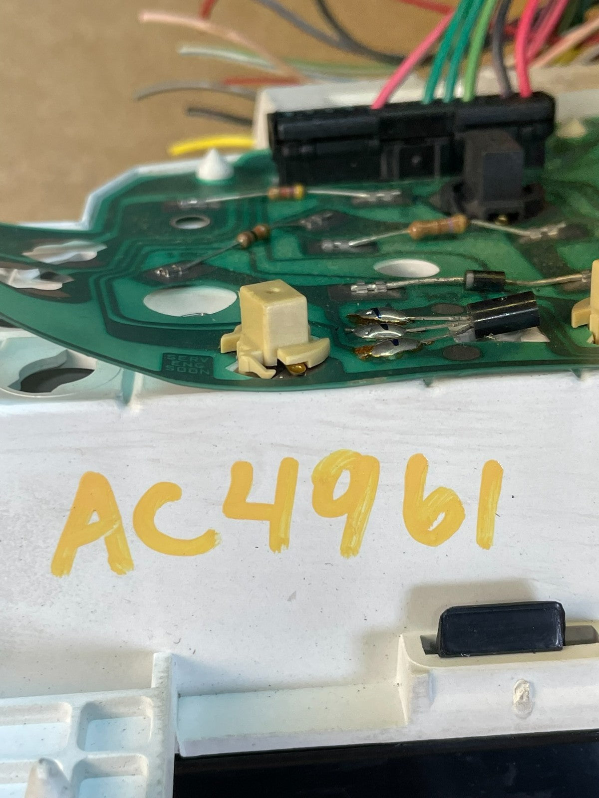 1999 to 2000 Ford E150 E250 E350 VAN Gauge Speedometer Cluster AC4961 DG6
