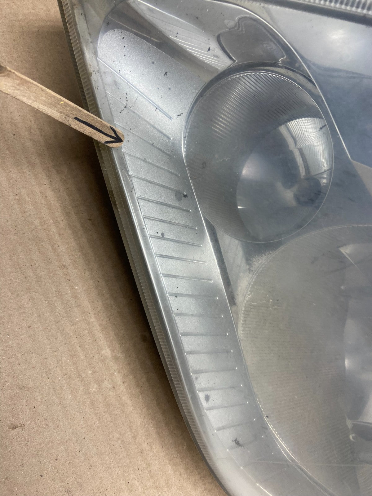 2007 to 2013 Mercedes Sprinter Headlight Left Driver Side Halogen Oem AB0983 DW4