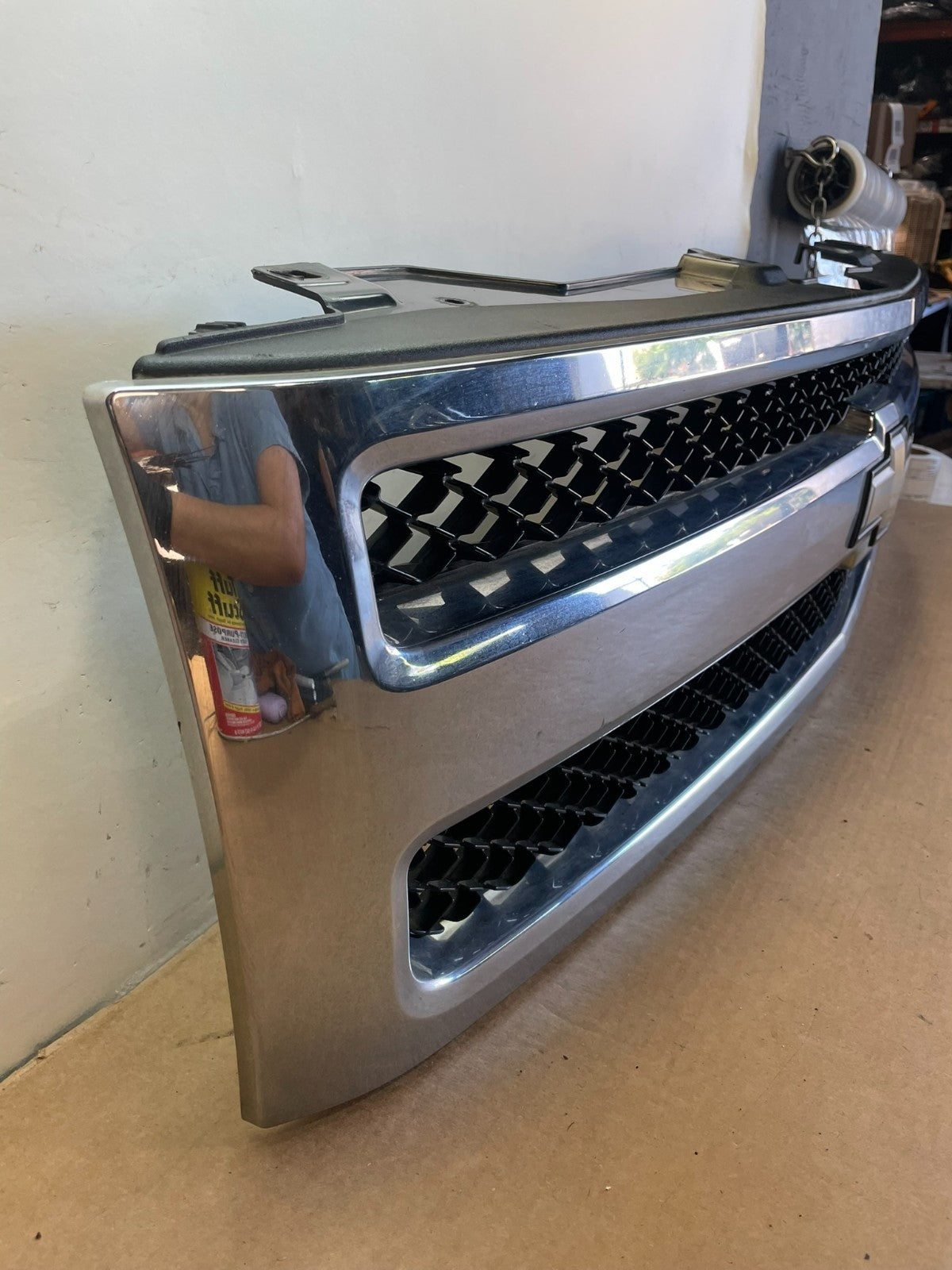 2007 to 2013 Chevrolet Silverado 1500 Front Chrome Grille Grill AF8708 DG2