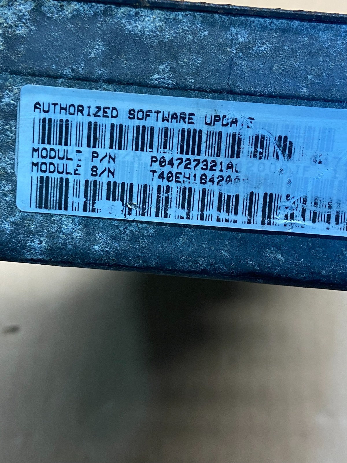 2003 Dodge Caravan Engine Control Unit Module ECM ECU AF9026 DG2
